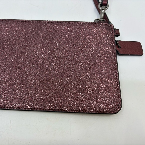 Like New COACH Sparkle Purple Wrislet - Picture 7 of 10